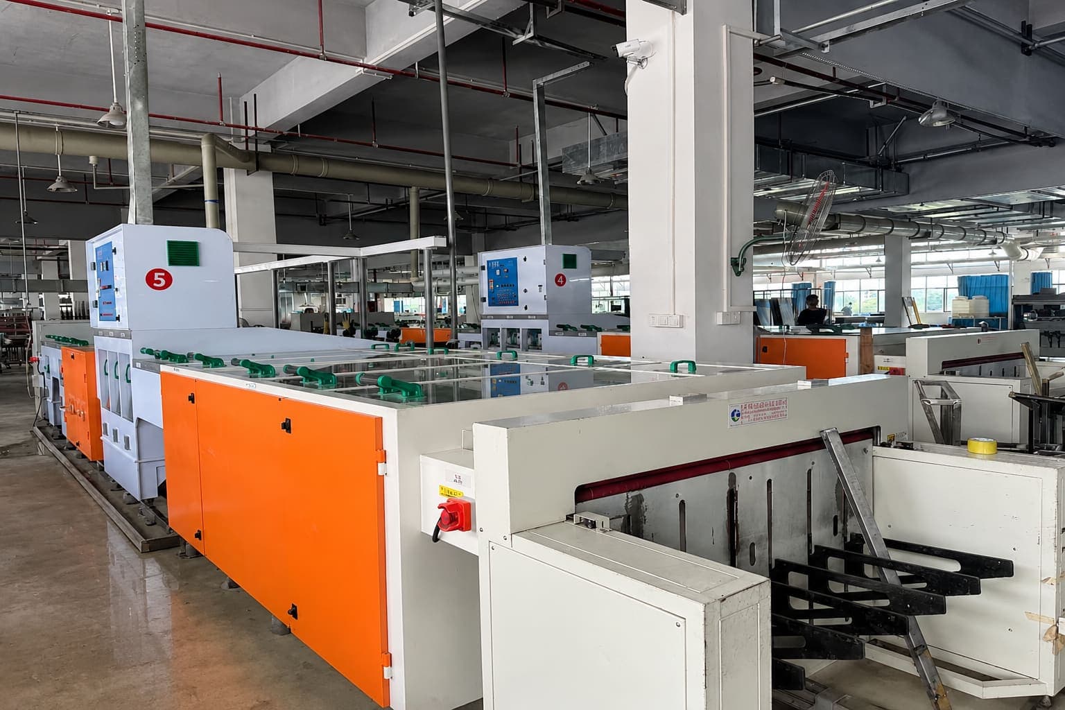 OSP surface-finish line