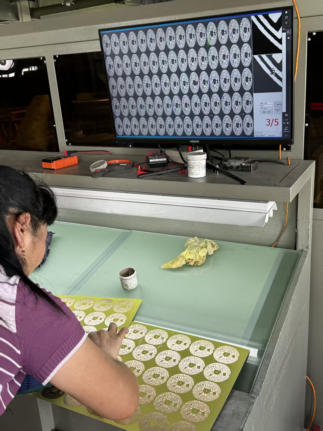 AOI inspection for aluminum PCB manufacturing